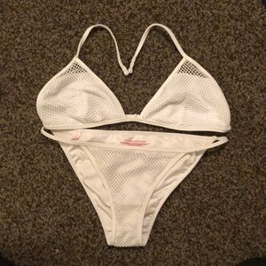 White 2 piece Victoria Secret bikini